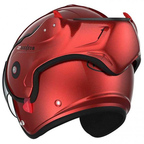 Roof RO9 Boxxer 2 Red £359.00 Flip Front Motorcycle Helmets - SKU HRO60200654 from RaceLeathers Motorcycle Clothing