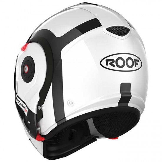 Roof RO9 Boxxer 2 Bond Black White £389.00 Flip Front Motorcycle Helmets - SKU HRO60202254 from RaceLeathers Motorcycle Clothing