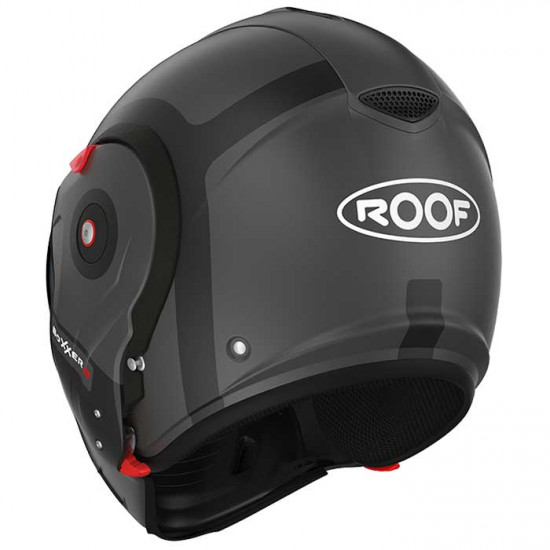 Roof RO9 Boxxer 2 Bond Matt Titan Black £389.00 Flip Front Motorcycle Helmets - SKU HRO60202354 from RaceLeathers Motorcycle Clothing