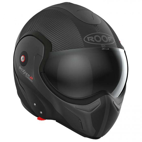 Roof Boxxer 2 Carbon Wonder Matt Black £458.99 Flip Front Motorcycle Helmets - SKU HRO60212554 from RaceLeathers Motorcycle Clothing
