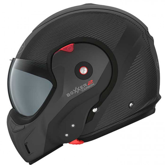 Roof Boxxer 2 Carbon Wonder Matt Black £458.99 Flip Front Motorcycle Helmets - SKU HRO60212554 from RaceLeathers Motorcycle Clothing