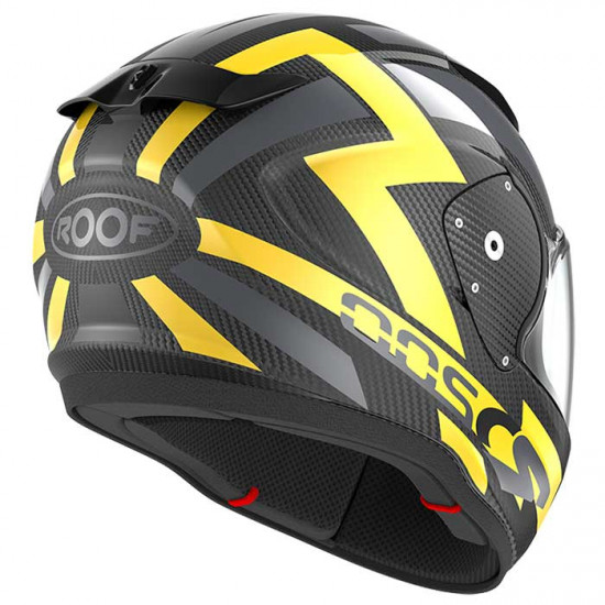 Roof RO200 Carbon Suzuka Yellow Metal £525.00 Flip Front Motorcycle Helmets - SKU HRO60302254 from RaceLeathers Motorcycle Clothing