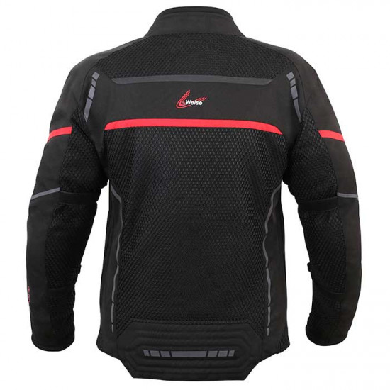 Weise Hive Black Jacket £219.99 Mens Motorcycle Jackets - SKU WJHIVE14SM from RaceLeathers Motorcycle Clothing