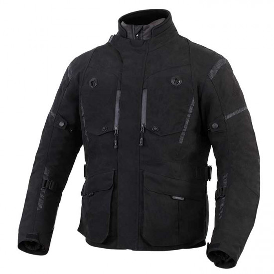 Weise Navigator Black Jacket £369.99 Mens Motorcycle Jackets - SKU WJNAV14SM from RaceLeathers Motorcycle Clothing