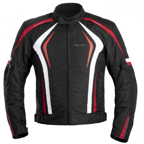 Rayven Zeus Waterproof Red Black Jacket £99.95 Mens Motorcycle Jackets - SKU RLMWZEU012 from RaceLeathers Motorcycle Clothing