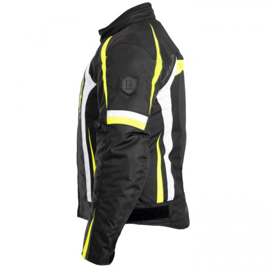 Rayven Zeus Waterproof Fluo Black Jacket £99.95 Mens Motorcycle Jackets - SKU RLMWZEU034 from RaceLeathers Motorcycle Clothing