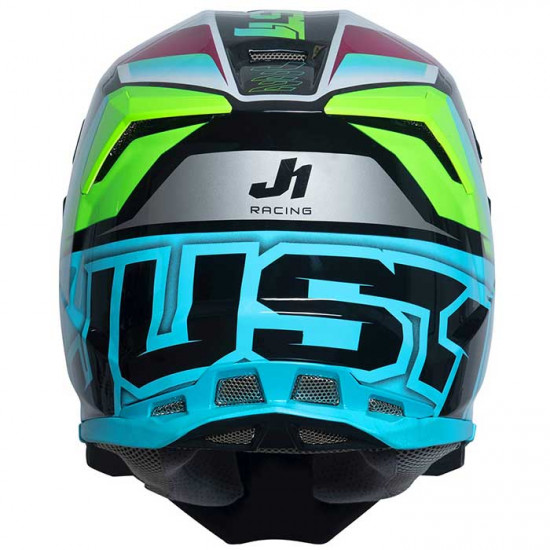 Just1 J22 Frenetik Neon Fluo Lime Black £349.95 Off Road Helmets - SKU JUS202S from RaceLeathers Motorcycle Clothing