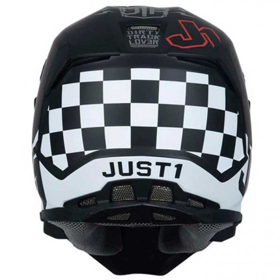 Just1 J22 Flagman Red Titanium Black £349.95 Off Road Helmets - SKU JUS206S from RaceLeathers Motorcycle Clothing