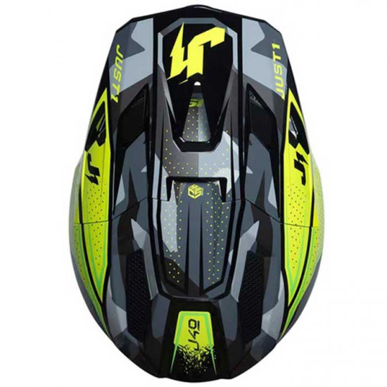 Just1 J40 Shooter Camo Fluo Yellow £149.95 Off Road Helmets - SKU JUS404S from RaceLeathers Motorcycle Clothing