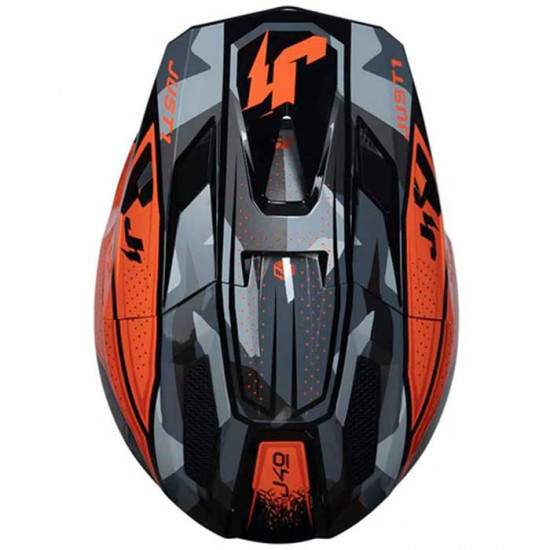 Just1 J40 Shooter Camo Orange £149.95 Off Road Helmets - SKU JUS406S from RaceLeathers Motorcycle Clothing