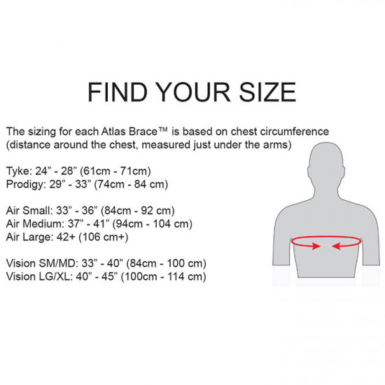 Atlas Air Lite Neck Brace White £69.99 Body Armour - SKU UATLAL400000 from RaceLeathers Motorcycle Clothing