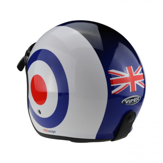 Viper RSV06 Plus Target £64.95 Open Face Helmets - SKU A382TargetUJXS from RaceLeathers Motorcycle Clothing