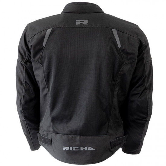 Richa Auyan Waterproof Jacket Black £139.99 Mens Motorcycle Jackets - SKU 082/2AUY/BK/02 from RaceLeathers Motorcycle Clothing