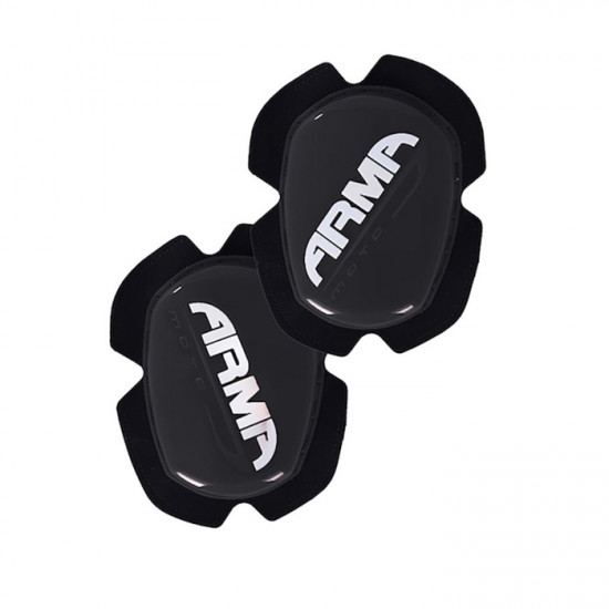 ARMR Knee Sliders Black - Pair £29.99 Rider Accessories - SKU A91360 from RaceLeathers Motorcycle Clothing