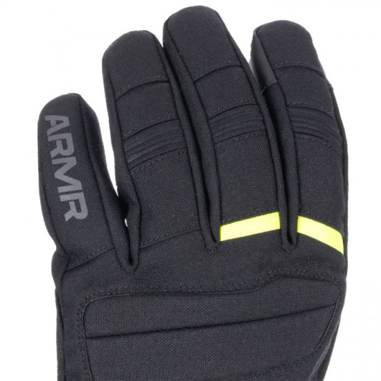 ARMR Kiso 4.0 WP Waterproof Mens Gloves Black Yellow £34.99 Mens Motorcycle Gloves - SKU ARMG2301022XL from RaceLeathers Motorcycle Clothing