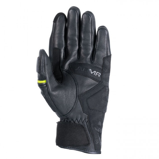 ARMR Raiden 3.0 Mens Leather Gloves Black Yellow £49.99 Mens Motorcycle Gloves - SKU ARMG2331022XL from RaceLeathers Motorcycle Clothing