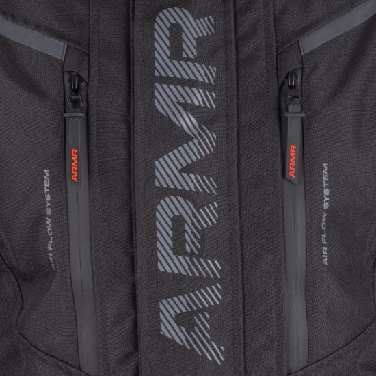 ARMR Kiso 4.0 WP Waterproof Mens Jacket Black £129.99 Mens Motorcycle Jackets - SKU ARMT2320012XL from RaceLeathers Motorcycle Clothing