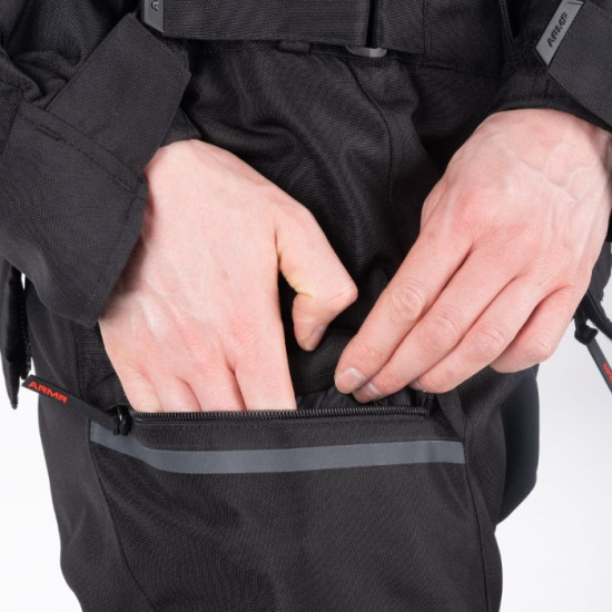 ARMR Kiso 4.0 WP Waterproof Mens Pant Black R £99.99 Mens Motorcycle Trousers - SKU ARMT232101R2XL from RaceLeathers Motorcycle Clothing