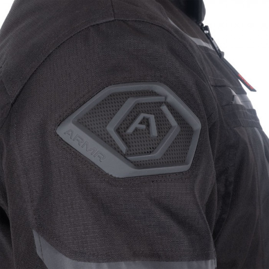 ARMR Kumaji 3.0 WP Waterproof Mens Jacket Black £169.99 Mens Motorcycle Jackets - SKU ARMT2322012XL from RaceLeathers Motorcycle Clothing