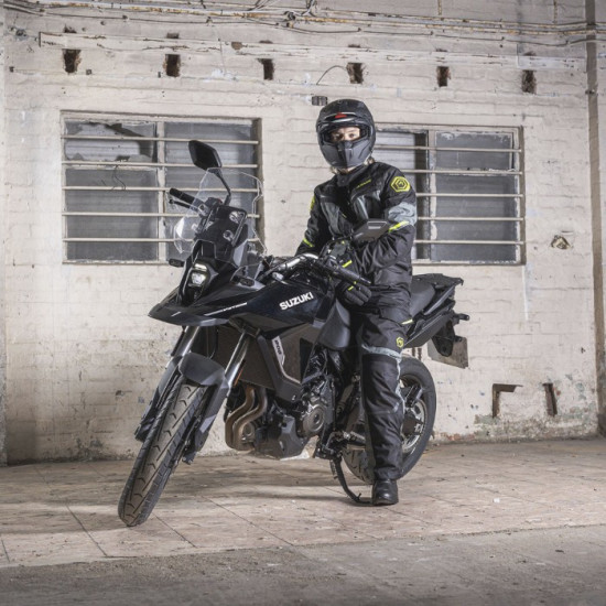 ARMR Kumaji 3.0 WP Waterproof Mens Jacket Black Green Fluo Yellow £169.99 Mens Motorcycle Jackets - SKU ARMT2322022XL from RaceLeathers Motorcycle Clothing