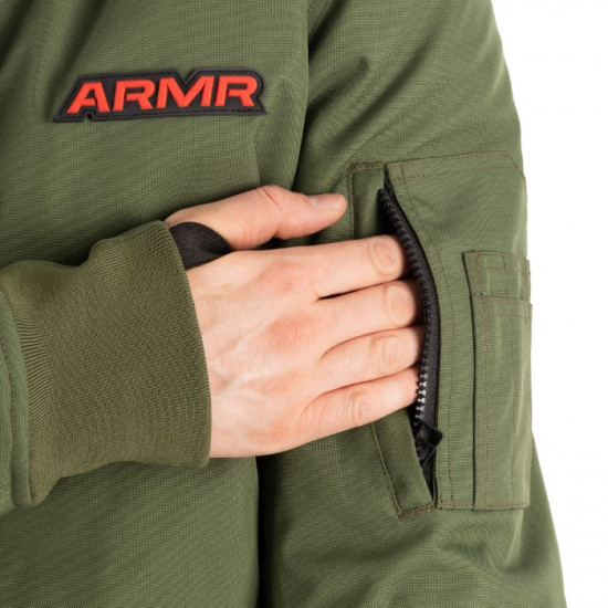 ARMR Bomber 2.0 Mens Jacket Khaki £139.99 Mens Motorcycle Jackets - SKU ARMT2342022XL from RaceLeathers Motorcycle Clothing