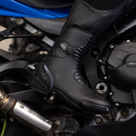 Oxford Code 1.0 Mid Length Dry2Dry Waterproof Mens Boots Stealth Black £119.99 Mens Motorcycle Touring Boots - SKU BM22330140 from RaceLeathers Motorcycle Clothing