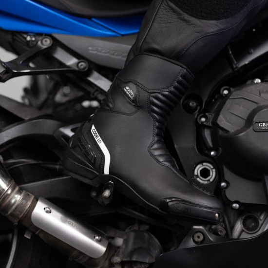 Oxford Code 1.0 Mid Length Dry2Dry Waterproof Mens Boots Black White £119.99 Mens Motorcycle Touring Boots - SKU BM22330240 from RaceLeathers Motorcycle Clothing