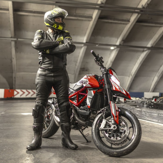 Oxford Cypher 1.0 Dry2Dry Waterproof Mens Boots Stealth Black £139.99 Mens Motorcycle Racing Boots - SKU BM23810340 from RaceLeathers Motorcycle Clothing