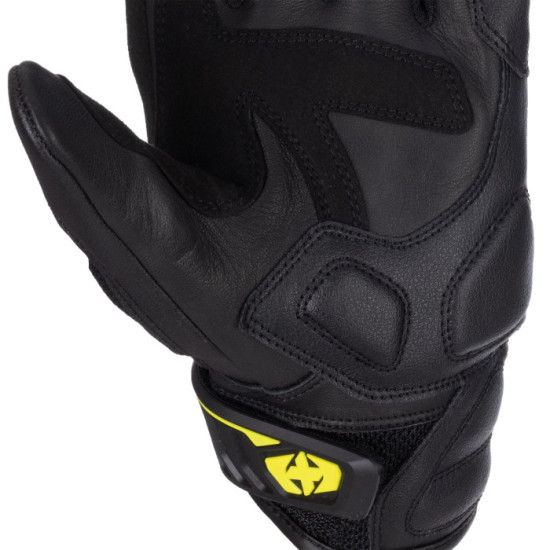 Oxford RP-4S 3.0 Mens Gloves Black White Yellow £49.99 Mens Motorcycle Gloves - SKU GM2282022XL from RaceLeathers Motorcycle Clothing
