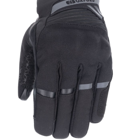 Oxford Dakar 1.0 Dry2Dry Waterproof Womens Gloves Stealth Black £44.99 Ladies Motorcycle Gloves - SKU GW222201L from RaceLeathers Motorcycle Clothing
