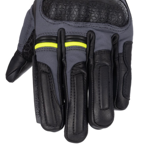 Oxford Hexham WP Waterproof Womens Gloves Grey Black £59.99 Ladies Motorcycle Gloves - SKU GW234102L from RaceLeathers Motorcycle Clothing