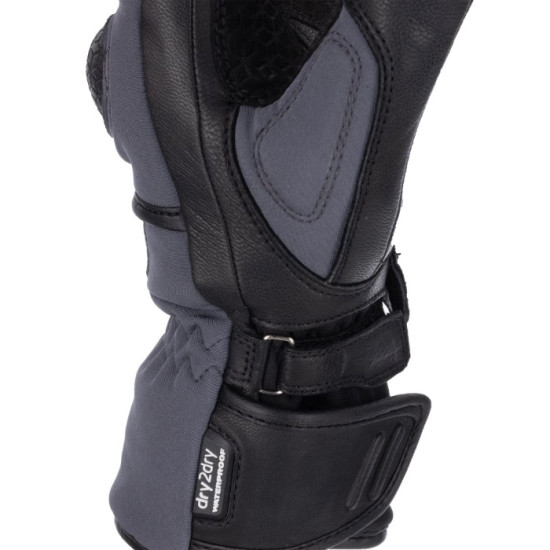 Oxford Hexham WP Waterproof Womens Gloves Grey Black £59.99 Ladies Motorcycle Gloves - SKU GW234102L from RaceLeathers Motorcycle Clothing