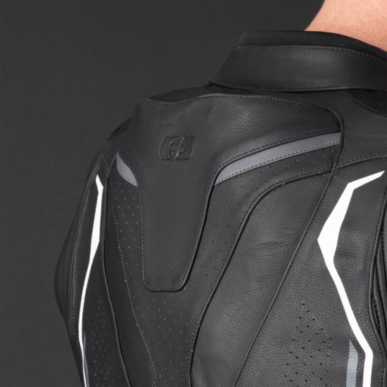 Oxford Nexus 1.0 Leather Mens Suit Black White £499.99 Leather Suits - SKU LM2232062XL from RaceLeathers Motorcycle Clothing