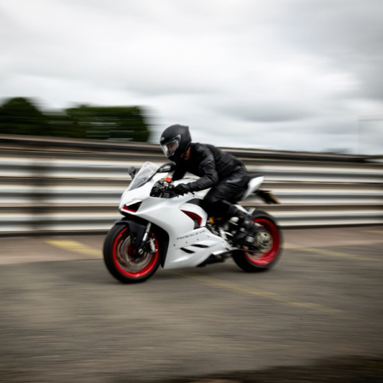 Oxford Cypher 1.0 Leather Mens Pant Stealth Black £199.99 Mens Motorcycle Trousers - SKU LM2380012XL from RaceLeathers Motorcycle Clothing