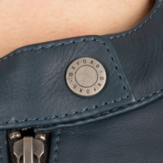 Oxford Radley Leather Womens Jacket Teal £299.99 Ladies Motorcycle Jackets - SKU LW23410208 from RaceLeathers Motorcycle Clothing