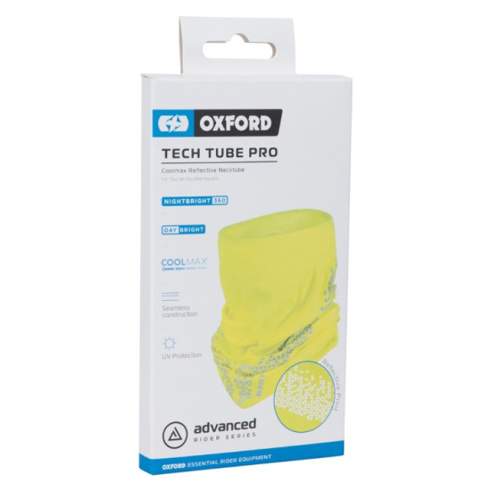 Oxford Tech Tube Pro Coolmax Reflex Cubed Fluo Single £16.99 Rider Accessories - SKU NW901 from RaceLeathers Motorcycle Clothing