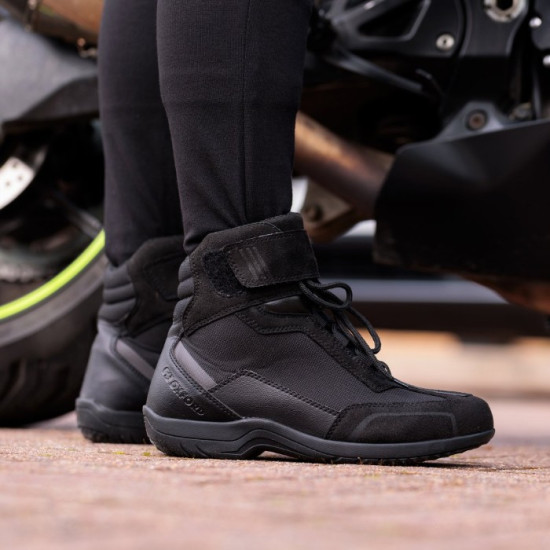 Oxford Spartan Air Vented Boots Womens Black £89.99 Ladies Motorcycle Touring Boots - SKU SW24810136 from RaceLeathers Motorcycle Clothing