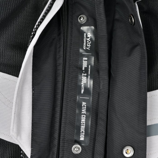 Oxford Dakar Dry2Dry Waterproof Air Vented Mens Jacket Desert Black £169.99 Mens Motorcycle Jackets - SKU TM2112042XL from RaceLeathers Motorcycle Clothing