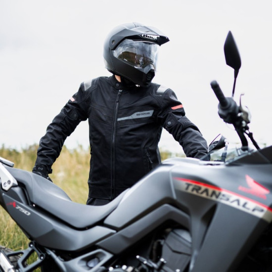 Oxford Dakar Dry2Dry Waterproof Air Vented Mens Jacket Tech Black £169.99 Mens Motorcycle Jackets - SKU TM2112052XL from RaceLeathers Motorcycle Clothing