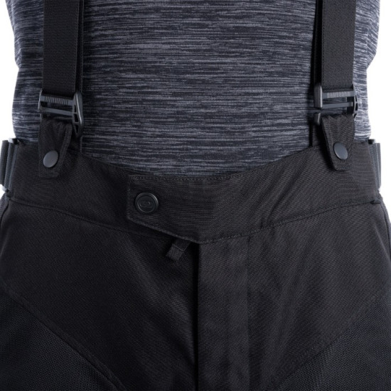 Oxford Dakar Dry2Dry Waterproof Air Vented Mens Pant Stealth Black Short Leg £149.99 Mens Motorcycle Trousers - SKU TM236001S2XL from RaceLeathers Motorcycle Clothing