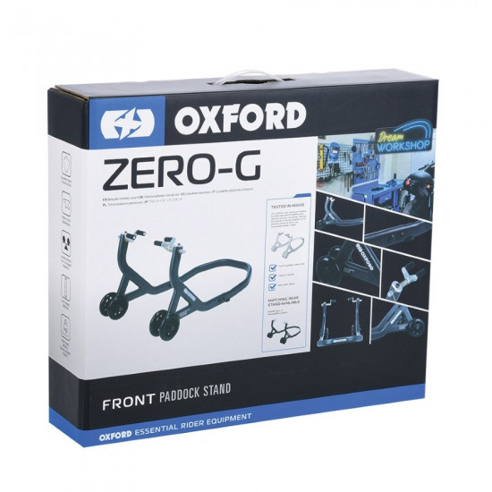 Oxford Zero-G Heavy Duty Front Motorcycle Paddock Stand £119.99 Tools - SKU OX264 from RaceLeathers Motorcycle Clothing