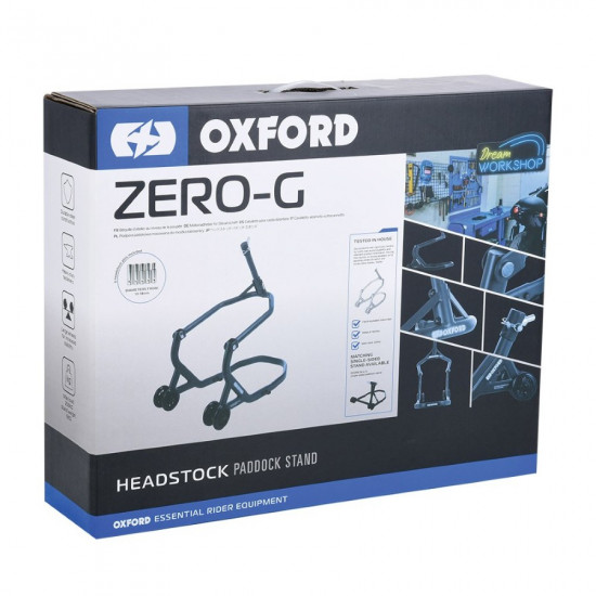 Oxford Zero-G Heavy Duty Front Motorcycle Headstock Stand £149.99 Tools - SKU OX265 from RaceLeathers Motorcycle Clothing