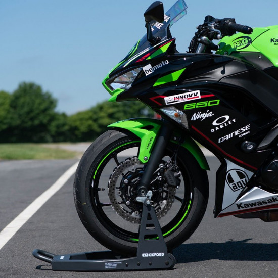 Oxford Zero-G Lite Front Lightweight Heavy Duty Motorcycle Paddock Stand £129.99 Tools - SKU OX285 from RaceLeathers Motorcycle Clothing