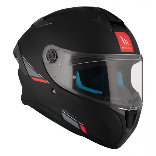 MT Targo S Solid (ECE-22.06) Matt Black £79.99 Full Face Helmets - SKU M13430000133 from RaceLeathers Motorcycle Clothing