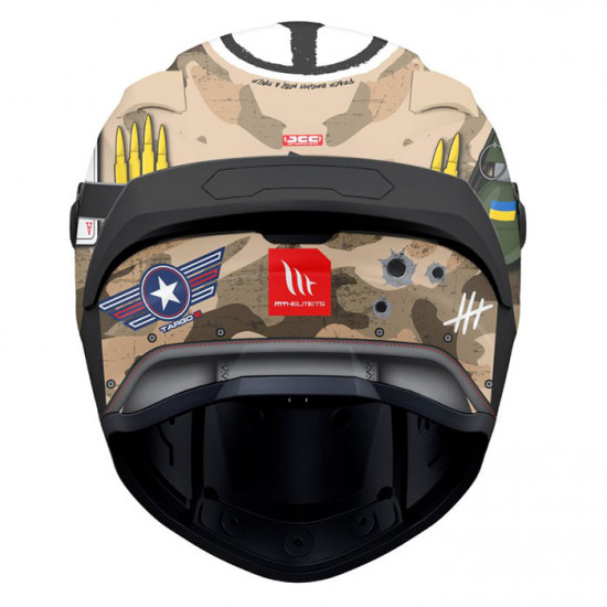 MT Targo S Patton A2 Matt Sand Camo £89.99 Full Face Helmets - SKU M1343A510223 from RaceLeathers Motorcycle Clothing