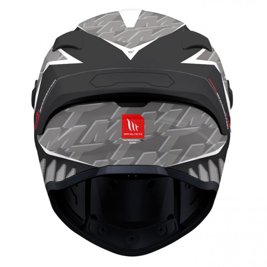 MT Targo S Surt B0 Matt Black Grey £89.99 Full Face Helmets - SKU M1343A531023 from RaceLeathers Motorcycle Clothing