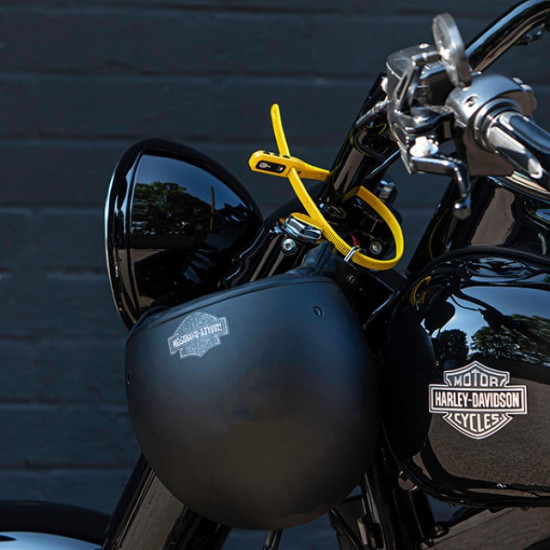 Hiplok Z Lok Combo Yellow £14.99 Security - SKU 350/ZCOM1YL from RaceLeathers Motorcycle Clothing