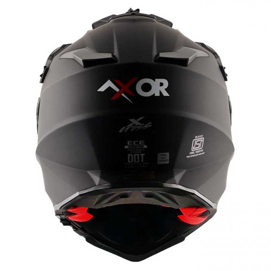 Axor X-Cross Matt Black £124.99 Full Face Helmets - SKU AXR014S from RaceLeathers Motorcycle Clothing