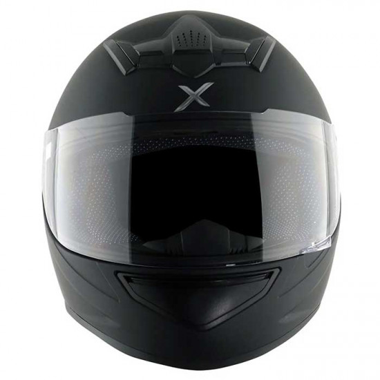 Axor Rage Matt Black £59.99 Full Face Helmets - SKU AXR037S from RaceLeathers Motorcycle Clothing