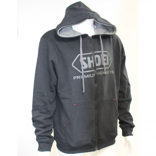 Shoei Vintage 2 Hoodie Zipped Black £69.99 Casual Wear - SKU 0791435 from RaceLeathers Motorcycle Clothing